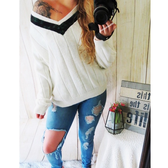 Vintage Sweaters - Vintage Welcoming Autumn chunky knit sweater 🍃